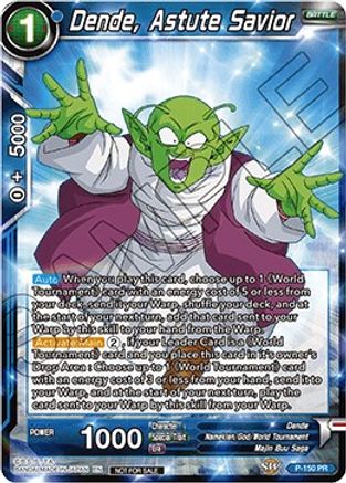 Image of Dende, Astute Savior (Power Booster) (P-150) - Promotion Cards