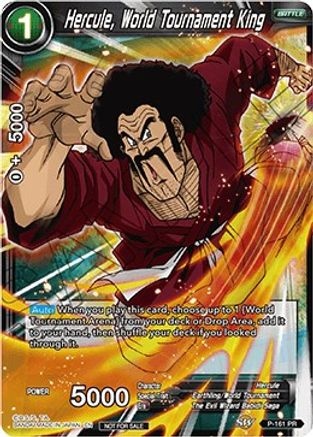 Image of Hercule, World Tournament King (Power Booster) (P-161) - Promotion Cards