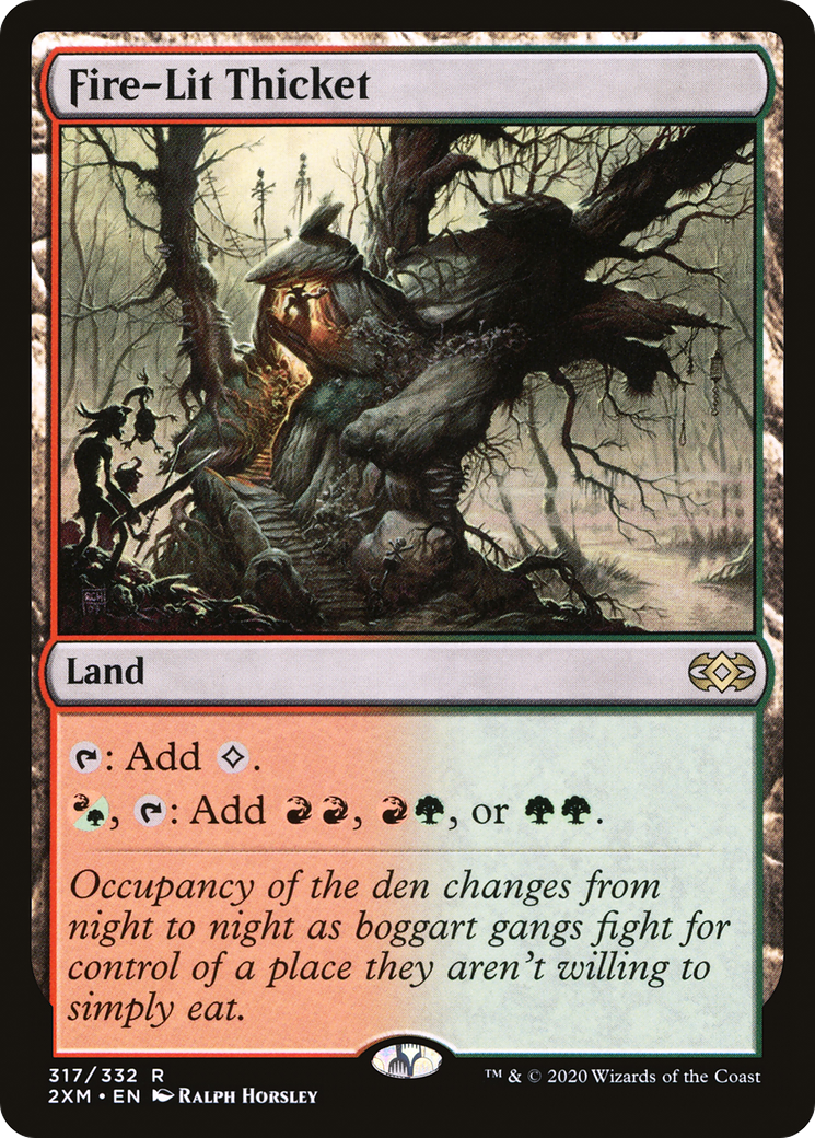 Image of Fire-Lit Thicket (2XM-317) - Double Masters
