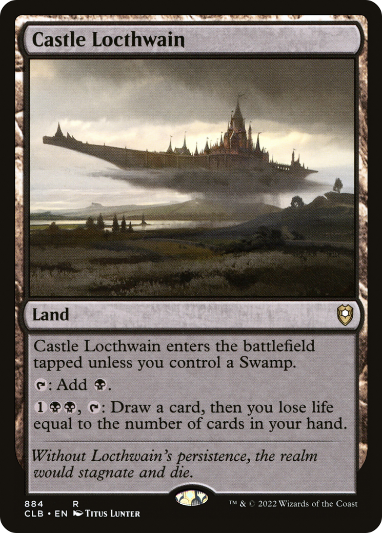 Image of Castle Locthwain (CLB-884) - Commander Legends: Battle for Baldur's Gate