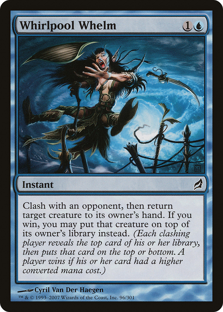 Image of Whirlpool Whelm (LRW-096) - Lorwyn Foil