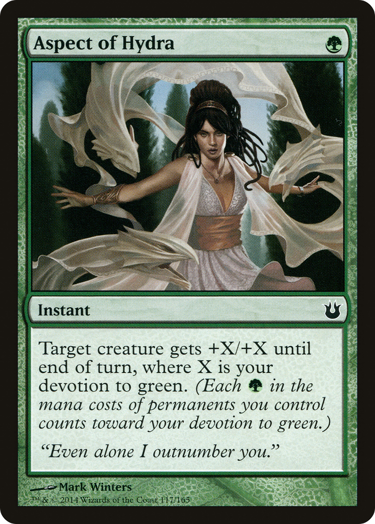 Image of Aspect of Hydra (BNG-117) - Born of the Gods Foil