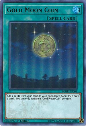 Image of Gold Moon Coin (BLHR-EN003) - Battles of Legend: Hero's Revenge 1st Edition