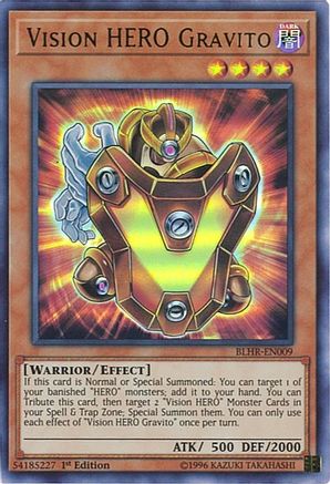 Image of Vision HERO Gravito (BLHR-EN009) - Battles of Legend: Hero's Revenge 1st Edition