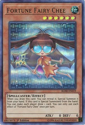 Image of Fortune Fairy Chee (BLHR-EN019) - Battles of Legend: Hero's Revenge 1st Edition