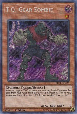 Image of T.G. Gear Zombie (BLHR-EN023) - Battles of Legend: Hero's Revenge 1st Edition