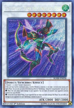 Image of Battlewasp - Hama the Conquering Bow (BLHR-EN038) - Battles of Legend: Hero's Revenge 1st Edition