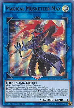 Image of Magical Musketeer Max (BLHR-EN052) - Battles of Legend: Hero's Revenge 1st Edition
