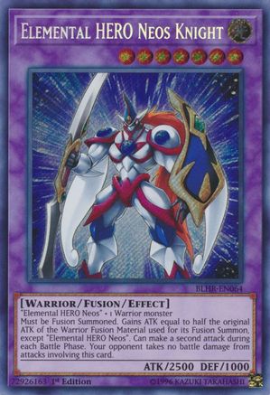 Image of Elemental HERO Neos Knight (BLHR-EN064) - Battles of Legend: Hero's Revenge 1st Edition