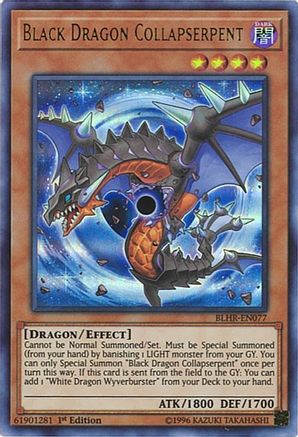 Image of Black Dragon Collapserpent (BLHR-EN077) - Battles of Legend: Hero's Revenge 1st Edition