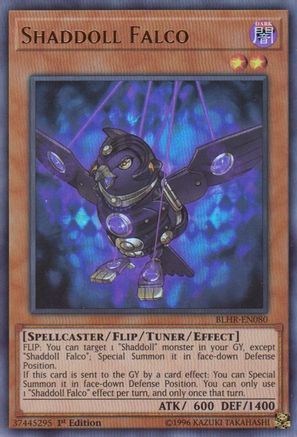 Image of Shaddoll Falco (BLHR-EN080) - Battles of Legend: Hero's Revenge 1st Edition