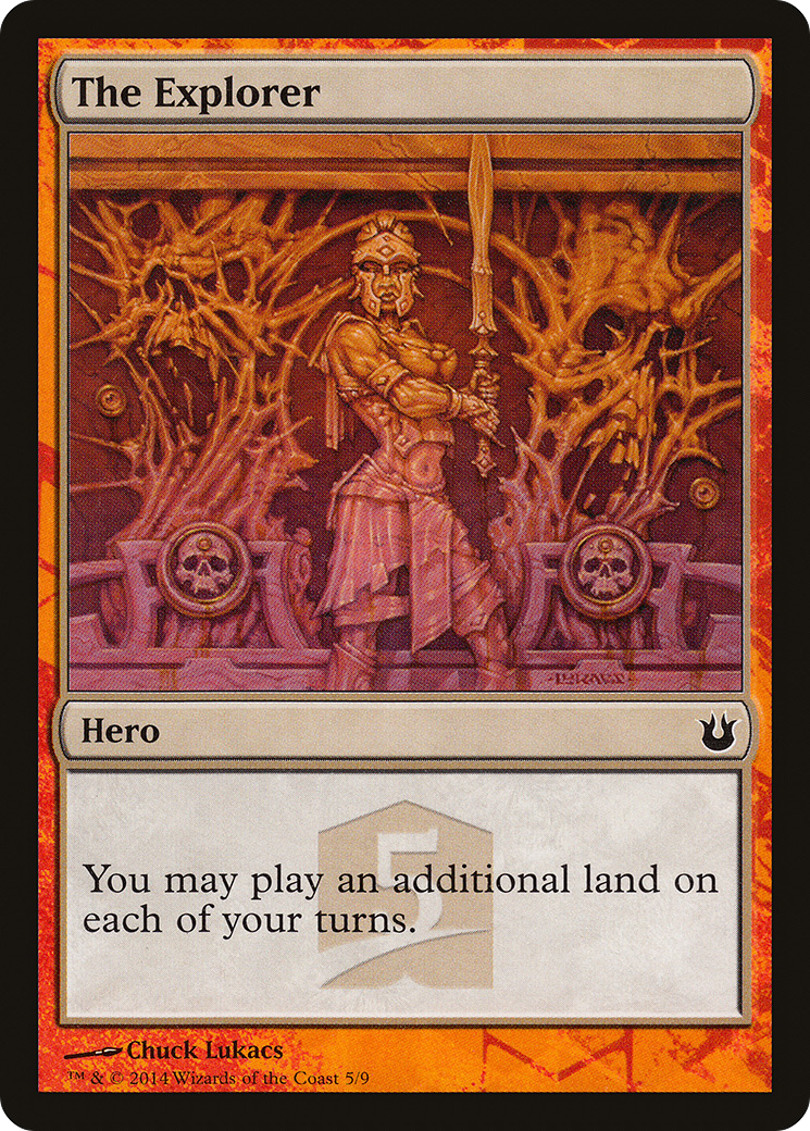 Image of The Explorer (HERO-) - Born of the Gods Hero's Path