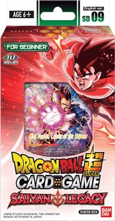 Image of Starter Deck 9: Saiyan Legacy  - Assault of the Saiyans