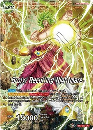 Image of Broly // Broly, Recurring Nightmare (BT7-002) - Assault of the Saiyans