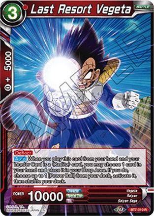 Image of Last Resort Vegeta (BT7-010) - Assault of the Saiyans