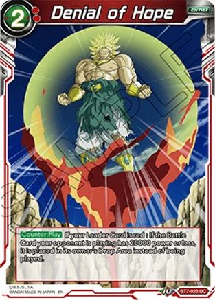 Image of Denial of Hope (BT7-023) - Assault of the Saiyans