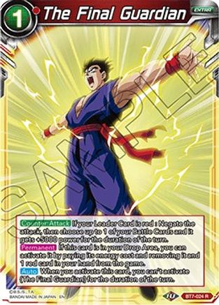 Image of The Final Guardian (BT7-024) - Assault of the Saiyans