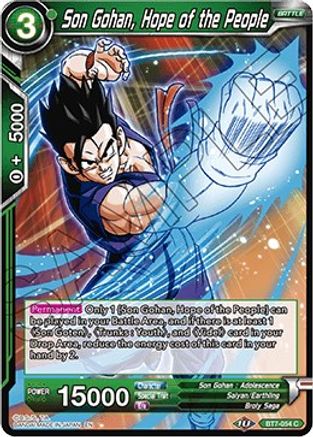 Image of Son Gohan, Hope of the People (BT7-054) - Assault of the Saiyans Foil