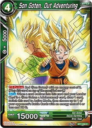 Image of Son Goten, Out Adventuring (BT7-056) - Assault of the Saiyans Foil