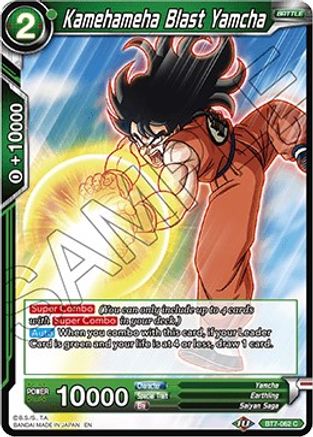 Image of Kamehameha Blast Yamcha (BT7-062) - Assault of the Saiyans Foil