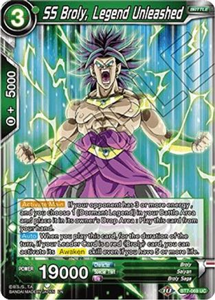 Image of SS Broly, Legend Unleashed (BT7-069) - Assault of the Saiyans Foil