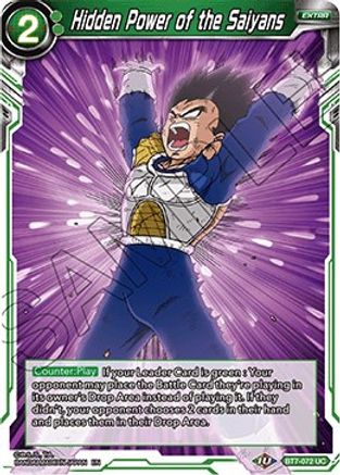 Image of Hidden Power of the Saiyans (BT7-072) - Assault of the Saiyans
