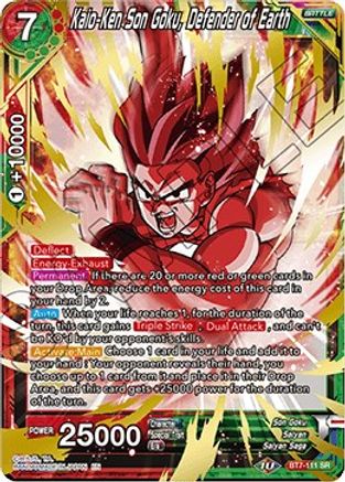Image of Kaio-Ken Son Goku, Defender of Earth (BT7-111) - Assault of the Saiyans