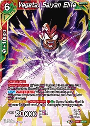 Image of Vegeta, Saiyan Elite (BT7-114) - Assault of the Saiyans