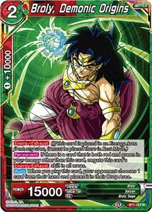 Image of Broly, Demonic Origins (BT7-117) - Assault of the Saiyans Foil