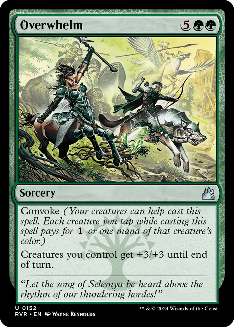 Image of Overwhelm (RVR-152) - Ravnica Remastered