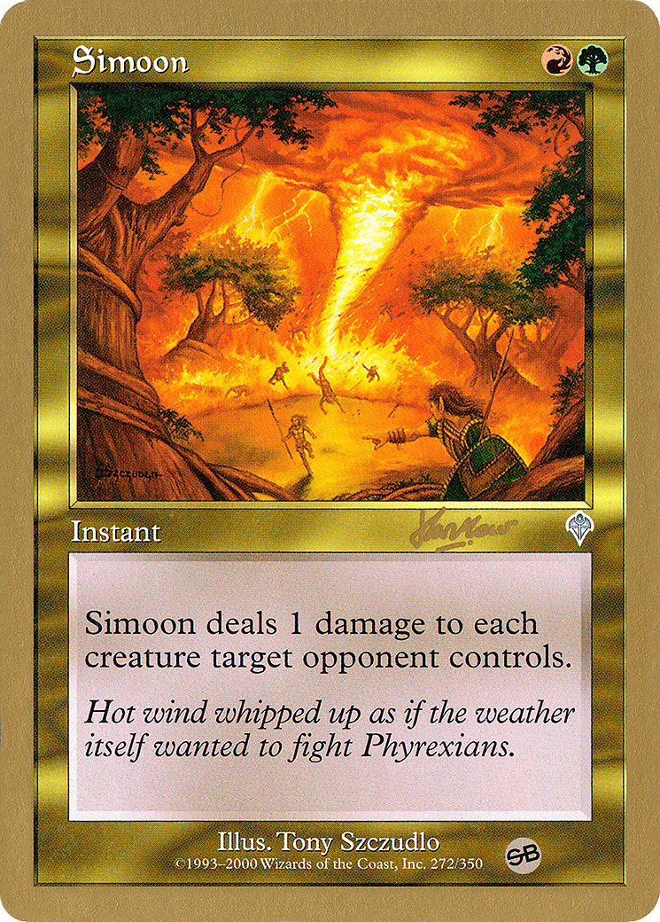 Image of Simoon - 2002 Sim Han How (INV) (SB) (WCD-) - World Championship Decks 2002