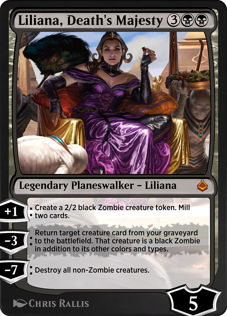 Image of Liliana, Death's Majesty (AKR-111) - Amonkhet Remastered