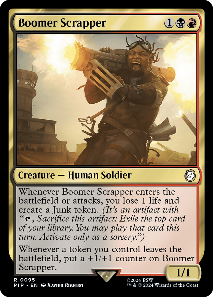 Image of Boomer Scrapper (PIP-095) - Fallout Foil