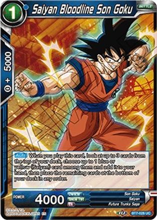 Image of Saiyan Bloodline Son Goku (BT7-028) - Assault of the Saiyans Foil