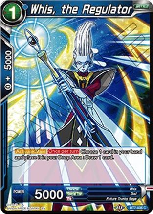 Image of Whis, the Regulator (BT7-035) - Assault of the Saiyans Foil