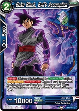 Image of Goku Black, Evil's Accomplice (BT7-044) - Assault of the Saiyans