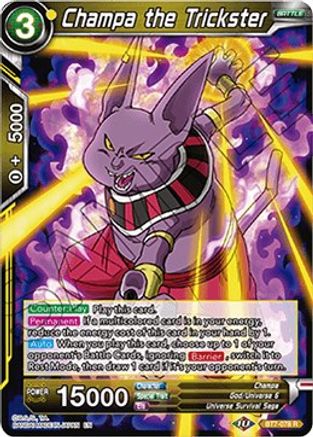 Image of Champa the Trickster (BT7-078) - Assault of the Saiyans