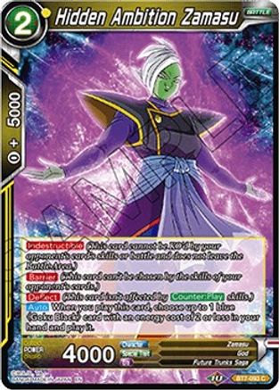 Image of Hidden Ambition Zamasu (BT7-093) - Assault of the Saiyans Foil