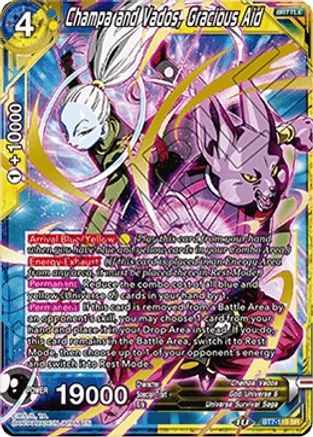 Image of Champa and Vados, Gracious Aid (BT7-119) - Assault of the Saiyans
