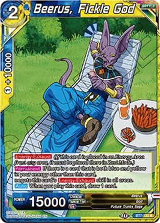 Image of Beerus, Fickle God (BT7-120) - Assault of the Saiyans