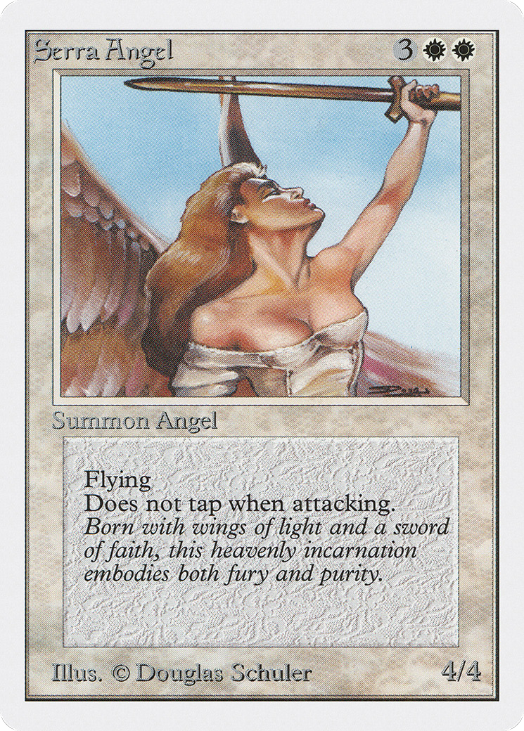 Image of Serra Angel (2ED-) - Unlimited Edition