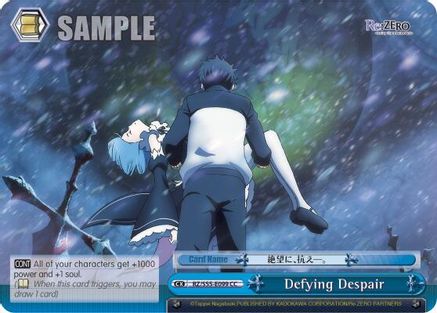 Image of Defying Despair (RZ/S55-E099 CC) - Re:ZERO Vol.2