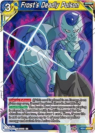 Image of Frost's Deadly Poison (XD1-10) - Assault of the Saiyans Foil