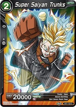 Image of Super Saiyan Trunks (BT7-102) - Assault of the Saiyans Foil