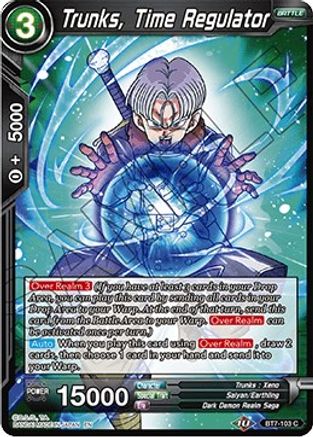 Image of Trunks, Time Regulator (BT7-103) - Assault of the Saiyans Foil