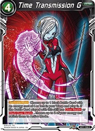 Image of Time Transmission G (BT7-108) - Assault of the Saiyans