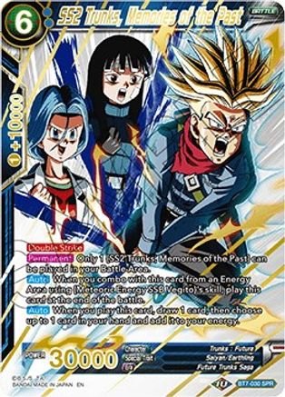 Image of SS2 Trunks, Memories of the Past (SPR) (BT7-030) - Assault of the Saiyans