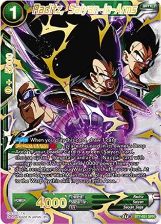 Image of Raditz, Saiyan-In-Arms (SPR) (BT7-051) - Assault of the Saiyans