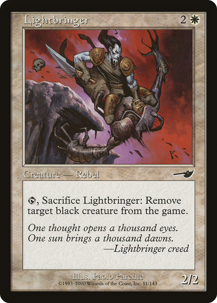 Image of Lightbringer (NMS-011) - Nemesis Foil