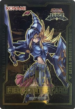 Image of Official Judge Field Center Token: Dark Magician Girl the Dragon Knight () - Judge Promotional Cards Limited